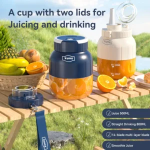 Portable USB Rechargeable Electric Juicer Cup