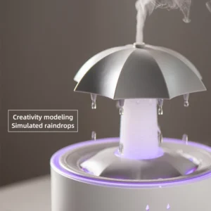 Umbrella Design Rotating Water Droplet Aromatherapy Humidifier