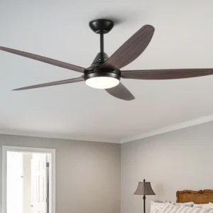 Modern Ceiling Fan with Integrated LED Light