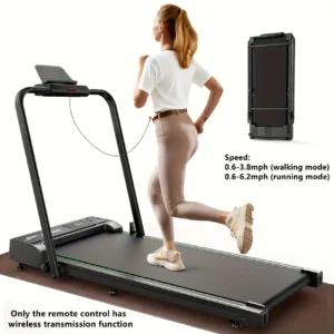 Portable 2-in-1 Home Folding Treadmill
