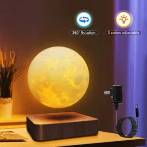Levitating Moon Desk Lamp