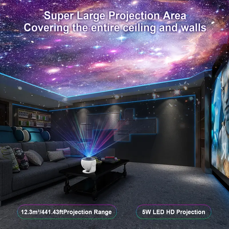 Globe Galaxy Starry Sky Projection Lamp